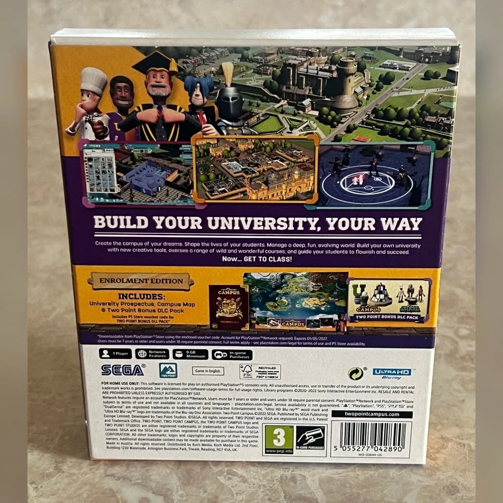 Two Point Campus Enrollment Launch Edition - Sony PlayStation 5 Game